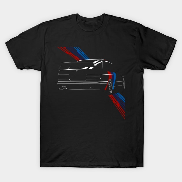 E30 DTM T-Shirt by AutomotiveArt